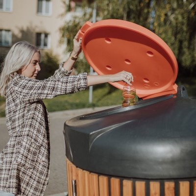 Prístrešok SemiQ bin na plastový kontajner 240 l 