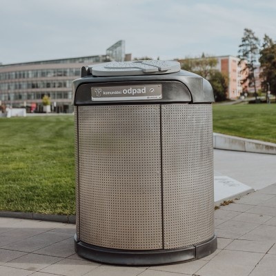 Prístrešok SemiQ bin na plastový kontajner 240 l 