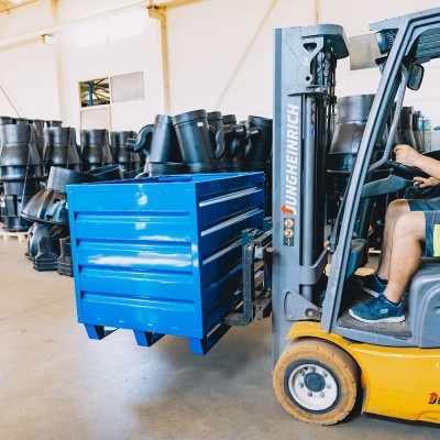 Ohradová paleta MARS s lyžinami, 1200x800x920 mm