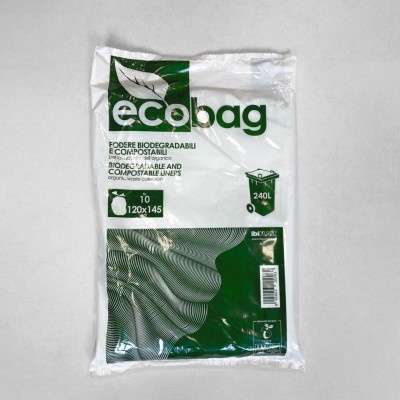 Kompostovateľné vrecká na kuchynský odpad ECOBAG, rôzne veľkosti