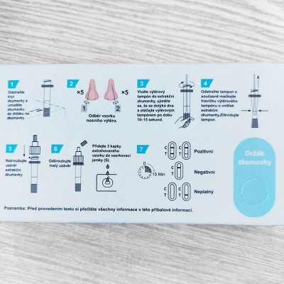 Antigénový test tyčinkový, ALLTEST SARS-CoV-2, baleno po 1 ks