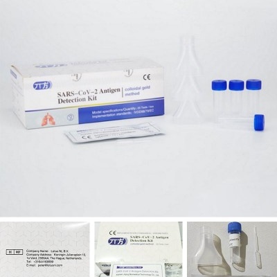 Antigénový test zo slín, SARS-CoV-2 Antigen Detection Kit (colloidal gold method)