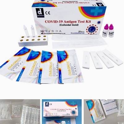 Antigénový test tyčinkový, COVID-19 Antigen Test Kit (Colloidal Gold)
