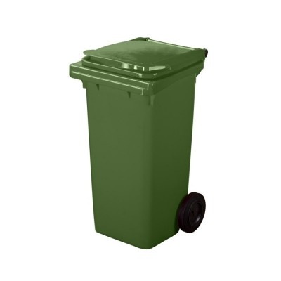 Plastová nádoba na odpad  ELKOPLAST 120 l - zelená C