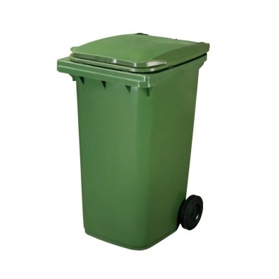 Plastová nádoba na odpad  ELKOPLAST 240 l - zelená C