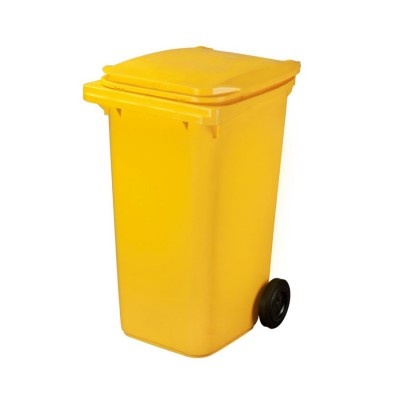 Plastová nádoba na odpad  ELKOPLAST 240 l - žltá C