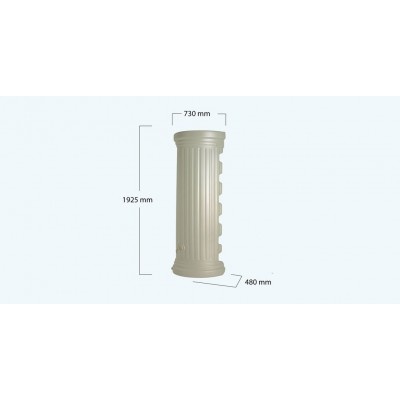 Plastová nádrž na dažďovú vodu GARONNE 330-550 l