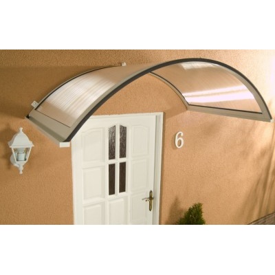 Vchodová strieška LANITPLAST ONYX 250/90 biela