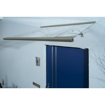 Vchodová strieška LANITPLAST OTIS 120/85 strieborná